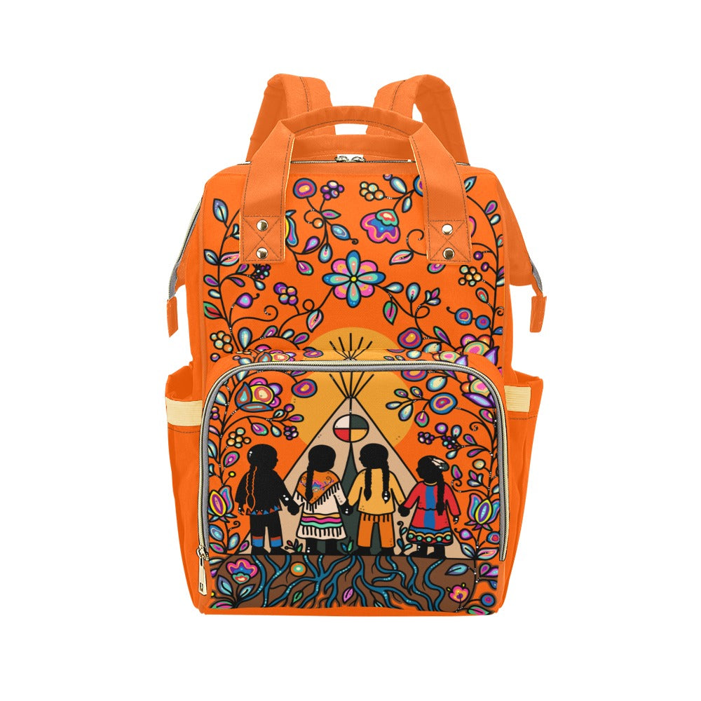 Rooted in Culture Multi-Function Diaper Backpack/Diaper Bag