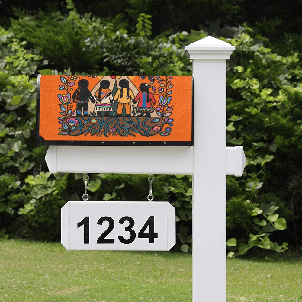 Rooted in Culture Mailbox Cover