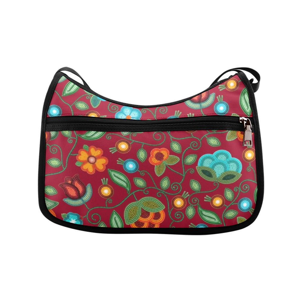 Prairie Fire Petals Red Crossbody Bag