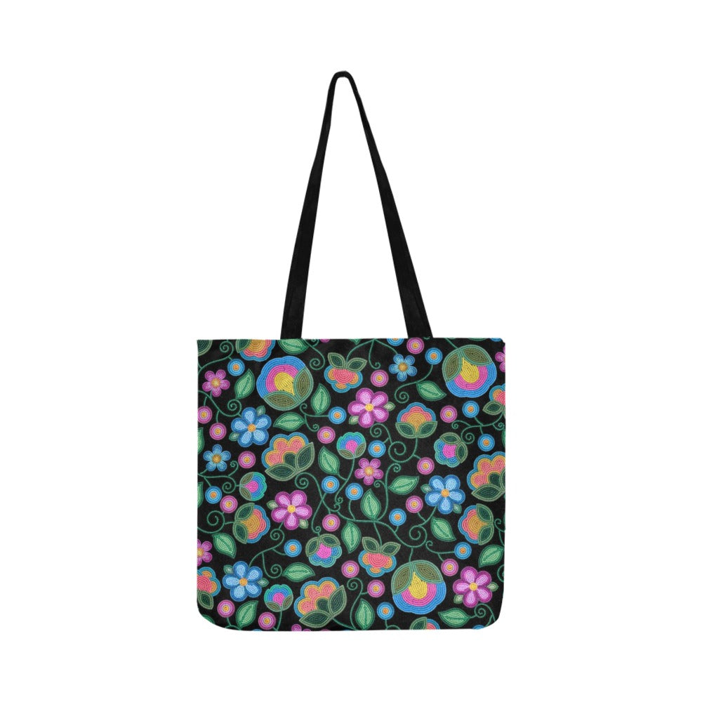 Turquoise Sunbeam Reusable Shopping Bag (Two sides)