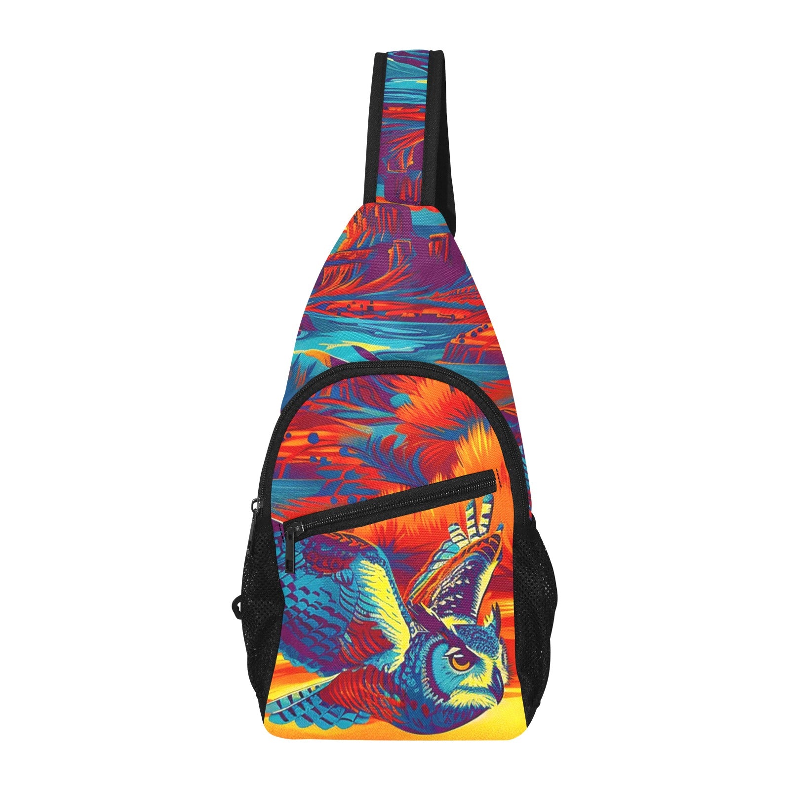 Owl on the Prowl Chest Bag
