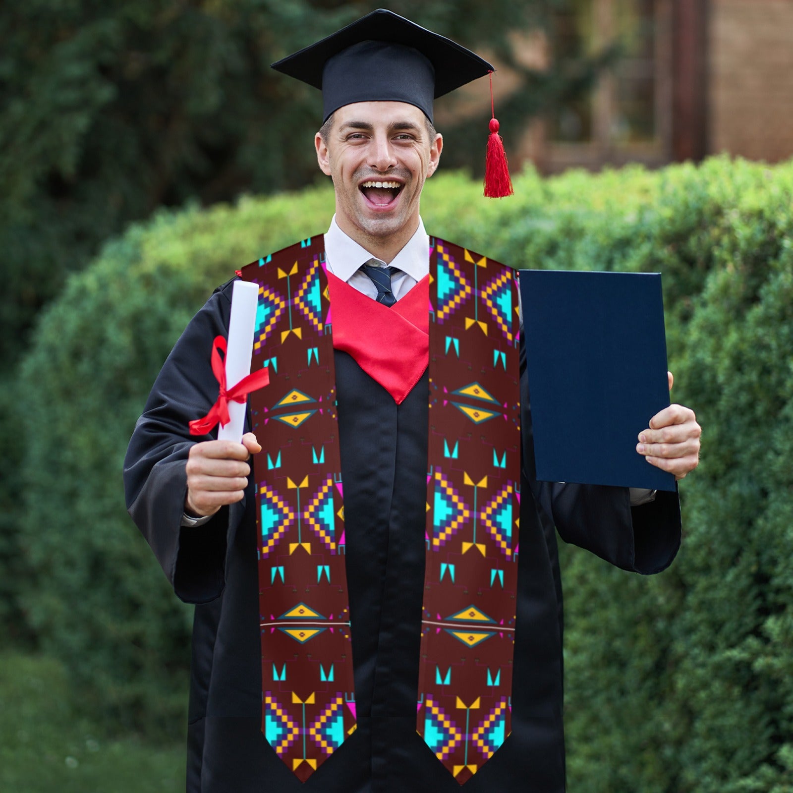 Rite of Passage Pemmican Berry Graduation Stole