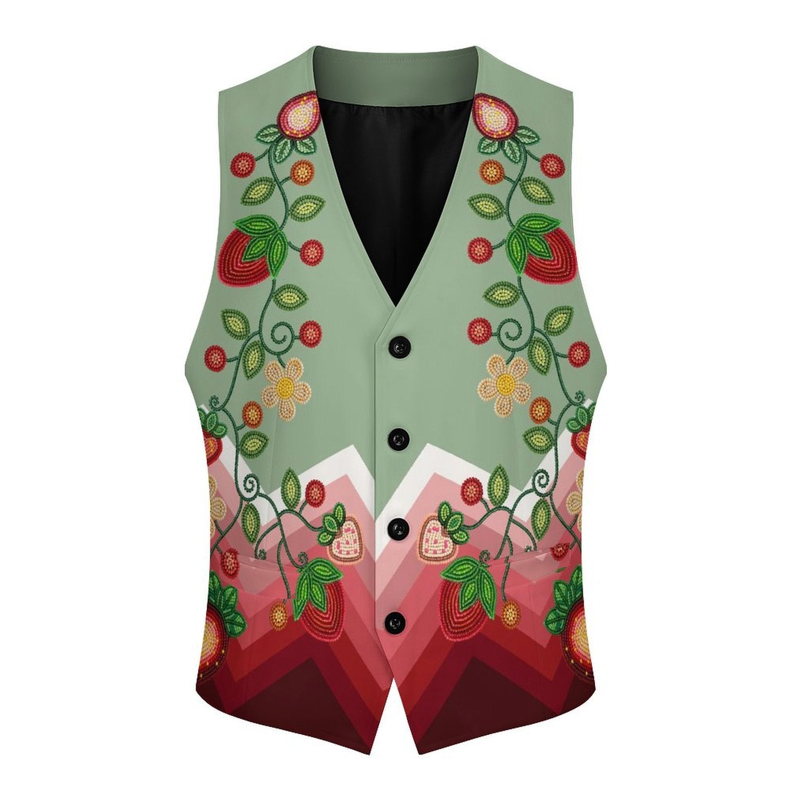 Berry Garden Women's Sleeveless Suit Vest