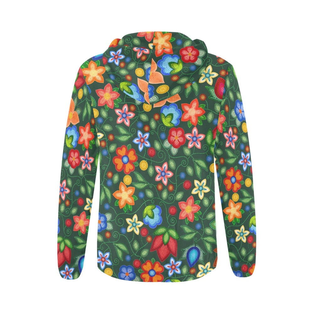 Morning Harmony Forest Full Zip Hoodie for Women