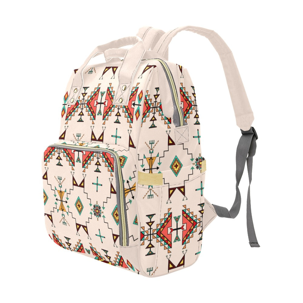 Thunder Flight Cream Multi-Function Diaper Backpack/Diaper Bag