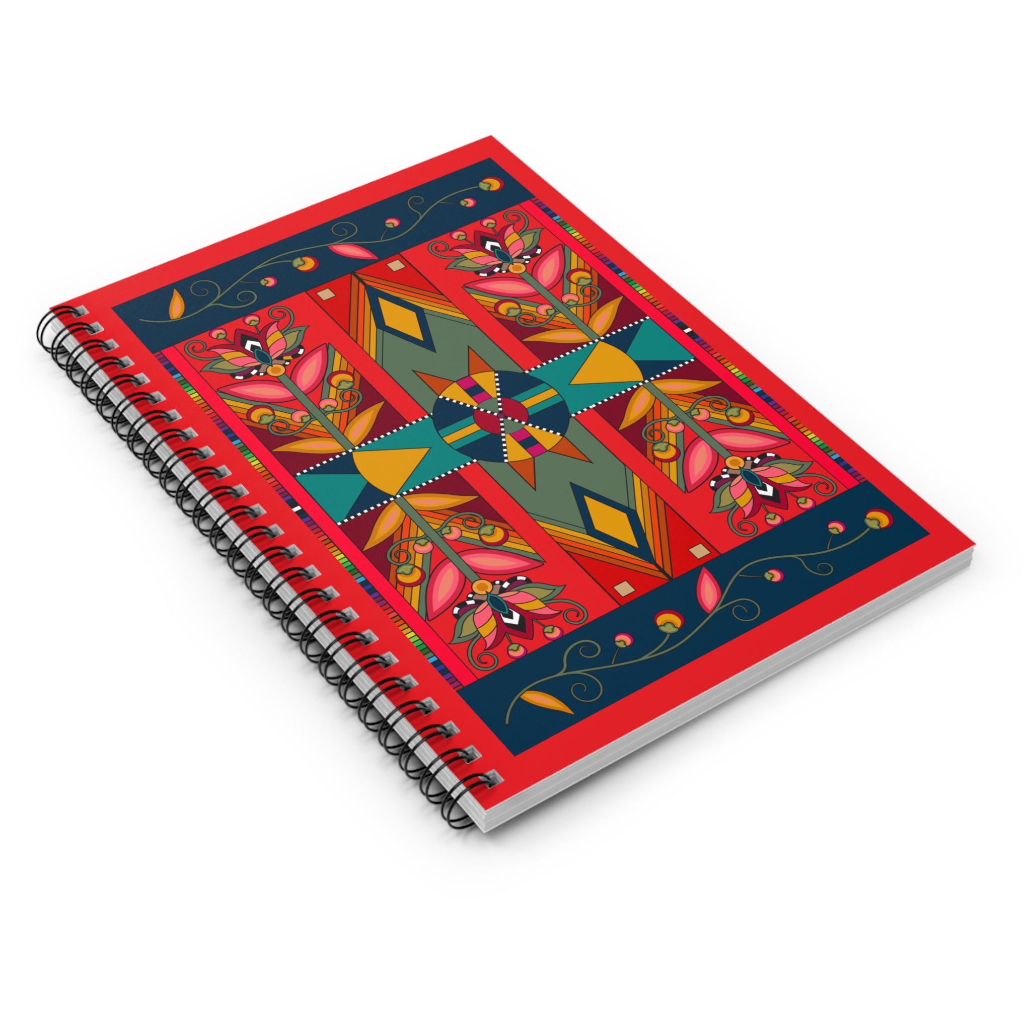 Vinyl Makeup Spiral Notebook