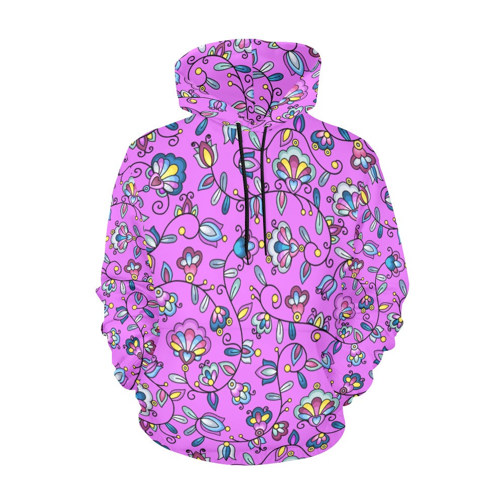 Autumn Bundle Blessing Purple Hoodie for Women (USA Size)