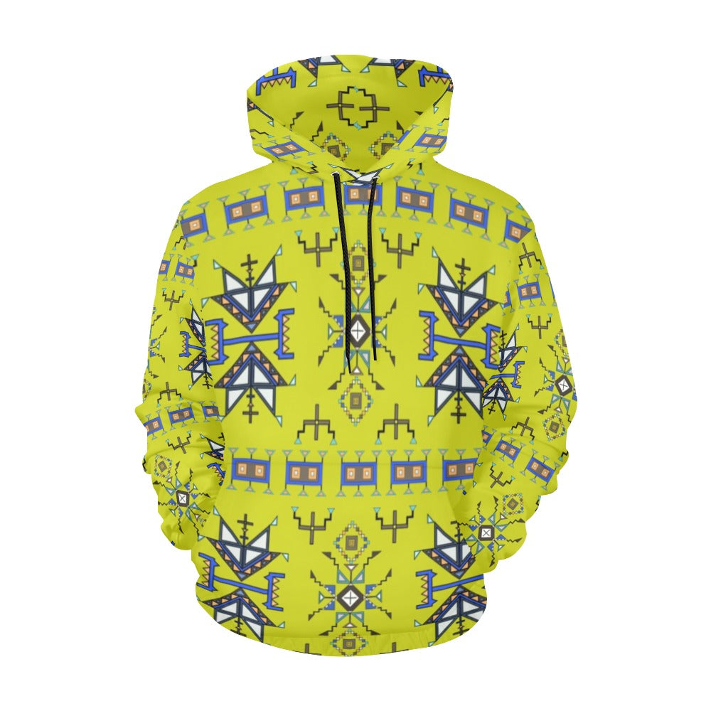 Eagle Strike Lime Hoodie for Women (USA Size)
