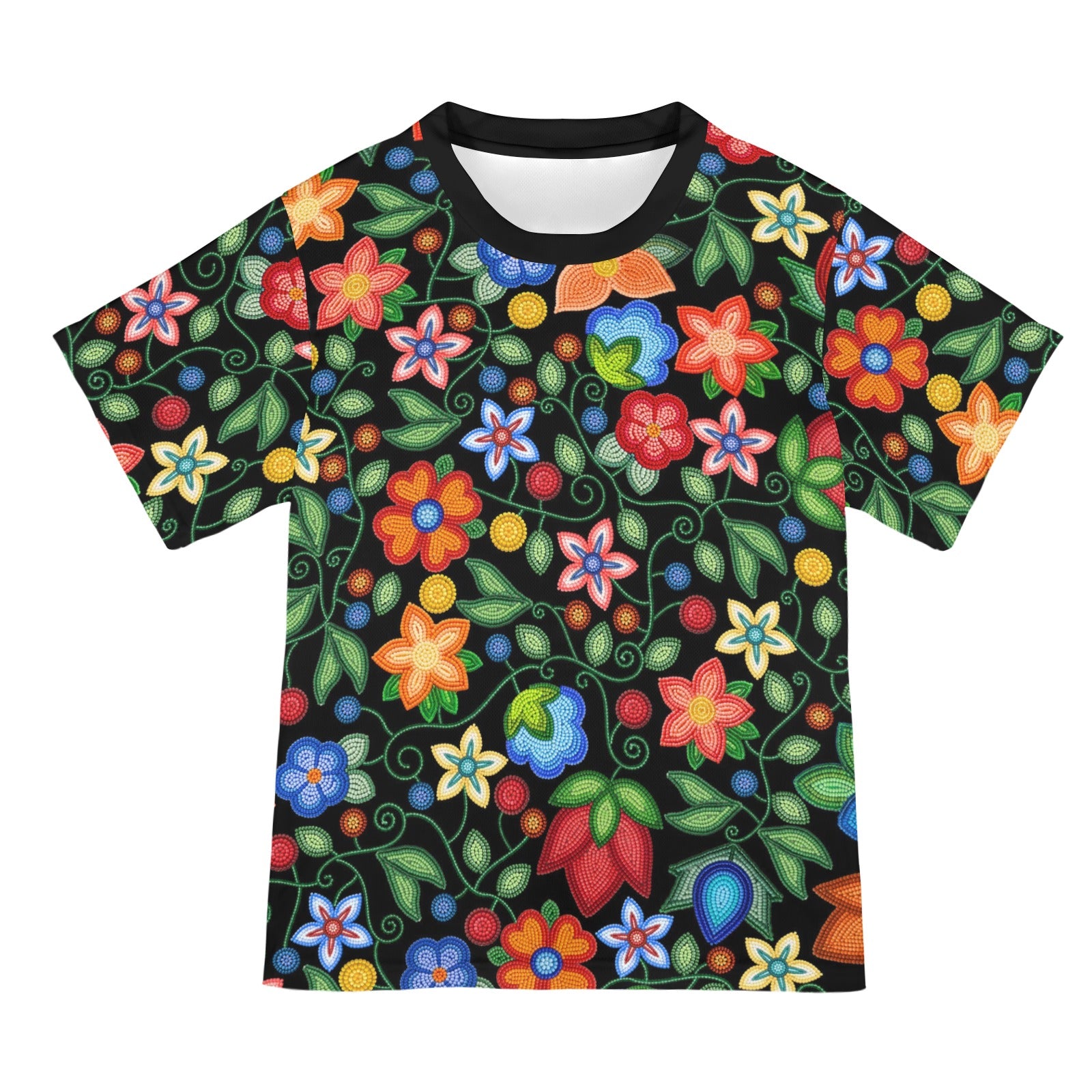 Morning Harmony Black T-shirt for Women