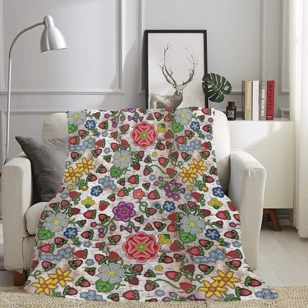 Berry Pop Br Bark Ultra-Soft Micro Fleece Blanket 60"x80"