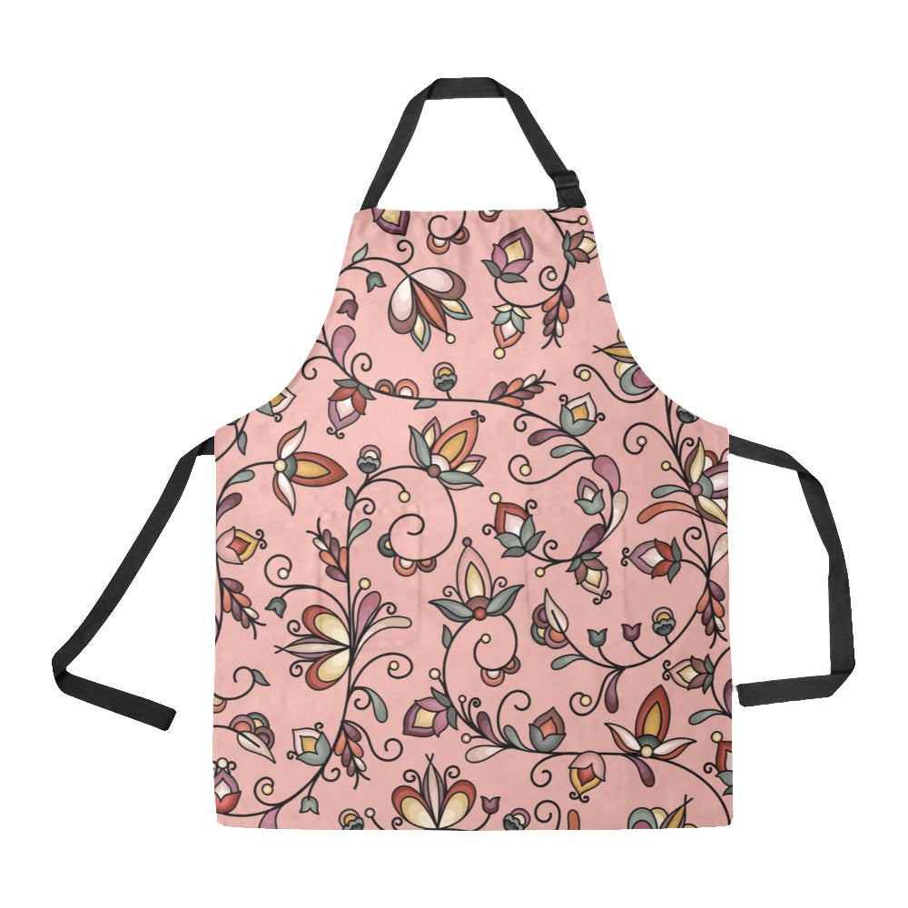 Burnt Sky Petals Peach Apron