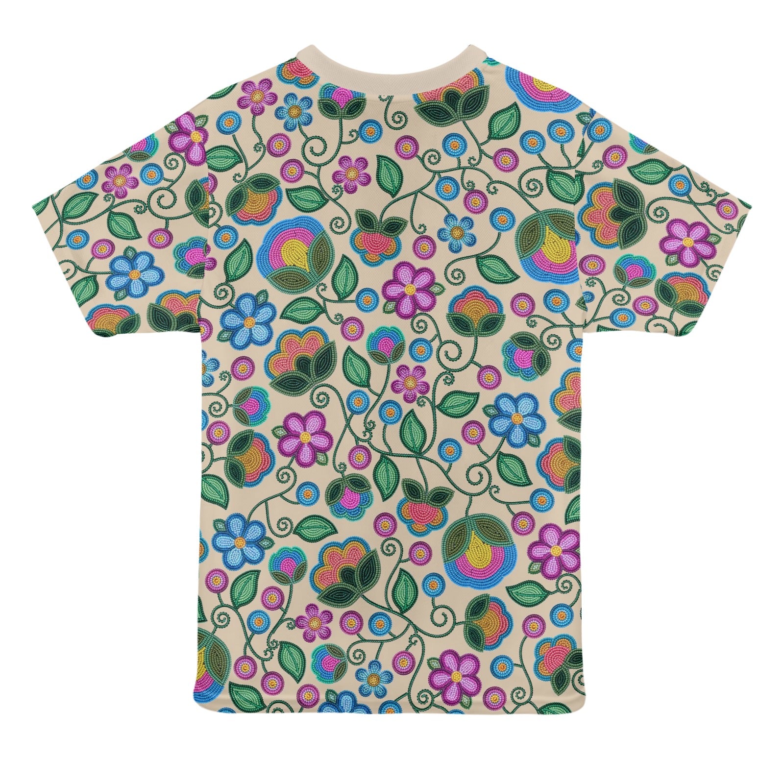 Turquoise Sunbeam Cream T-shirt for Women