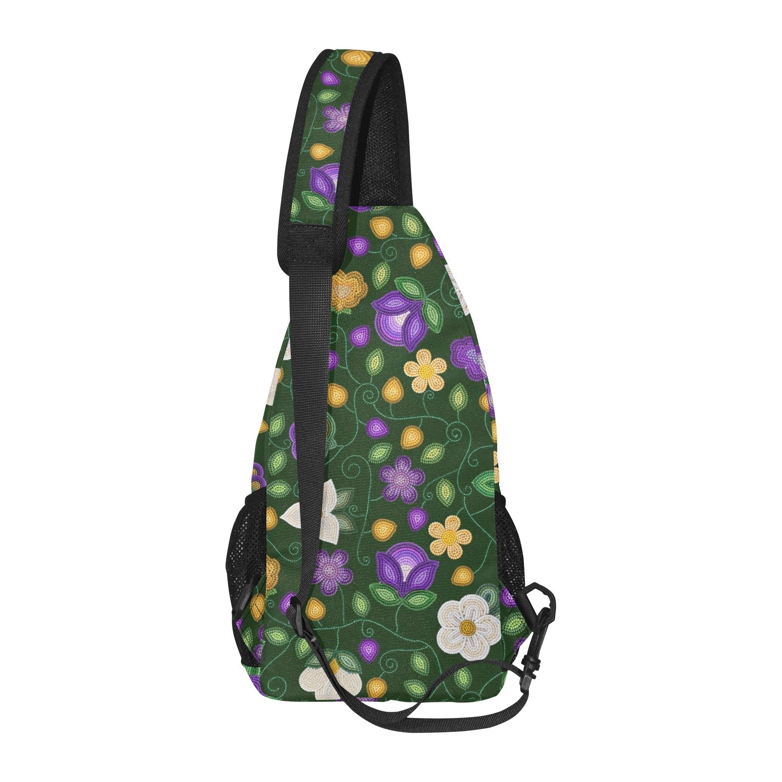 Midnight Moss Bloom Forest Chest Bag