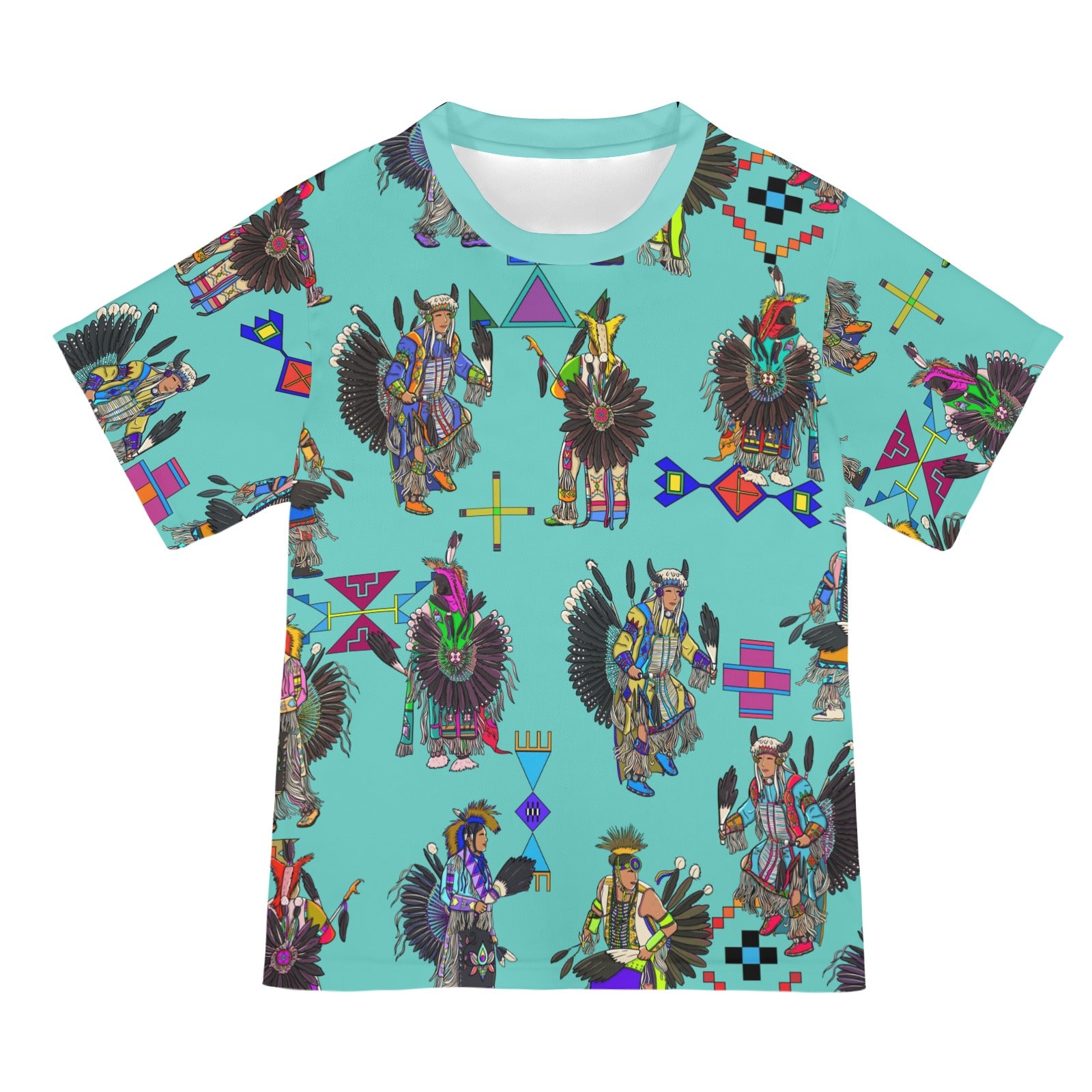 Men's Tradish Dancers Eggshell Blue T-shirt for Women