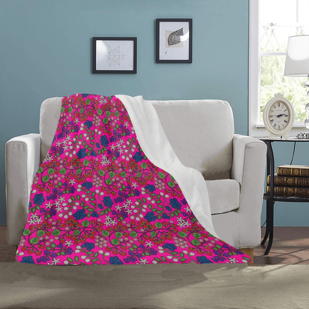 Takwakin Harvest Blush Ultra-Soft Micro Fleece Blanket 40"x50"