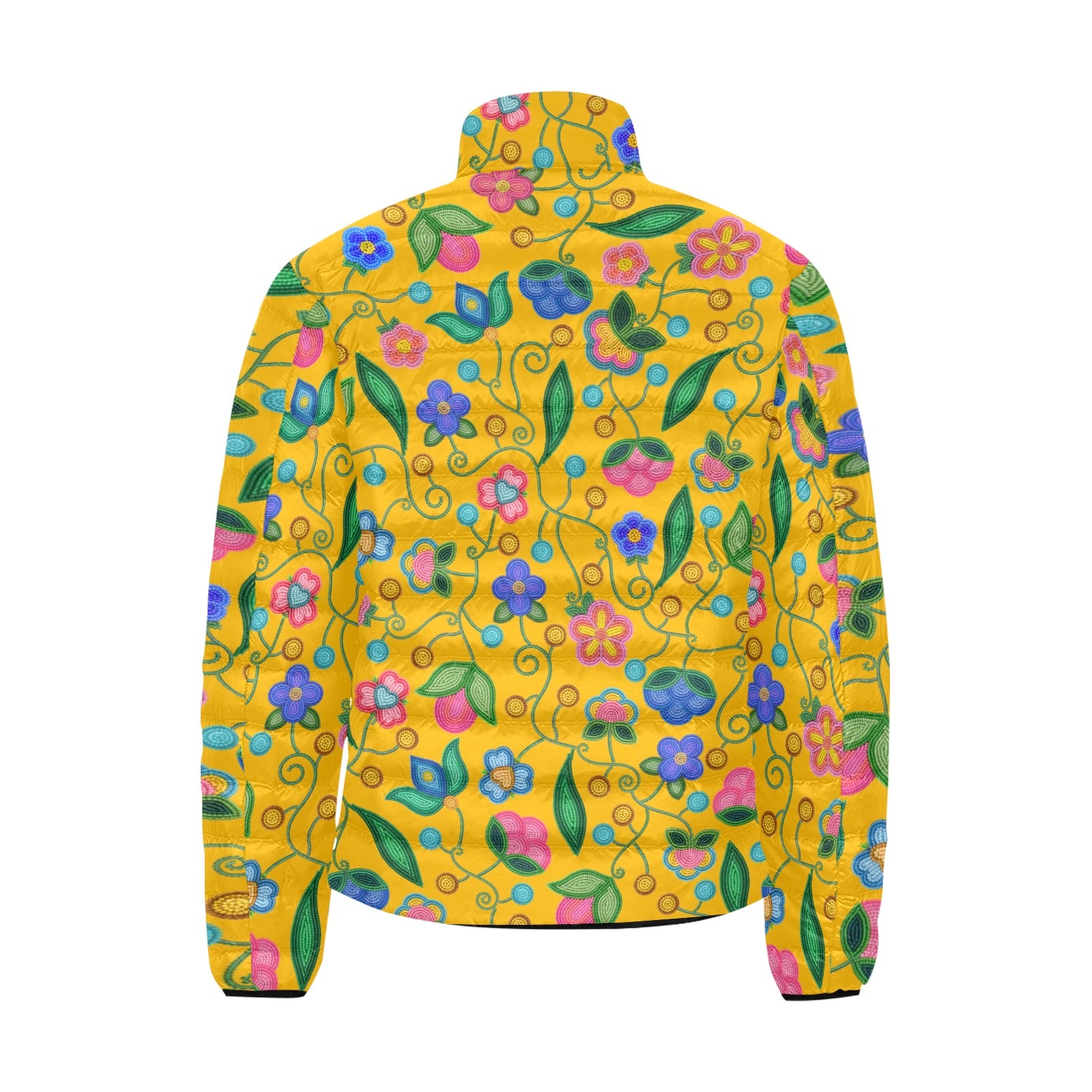 Skyberry Serenade Yellow Men's Padded Jacket