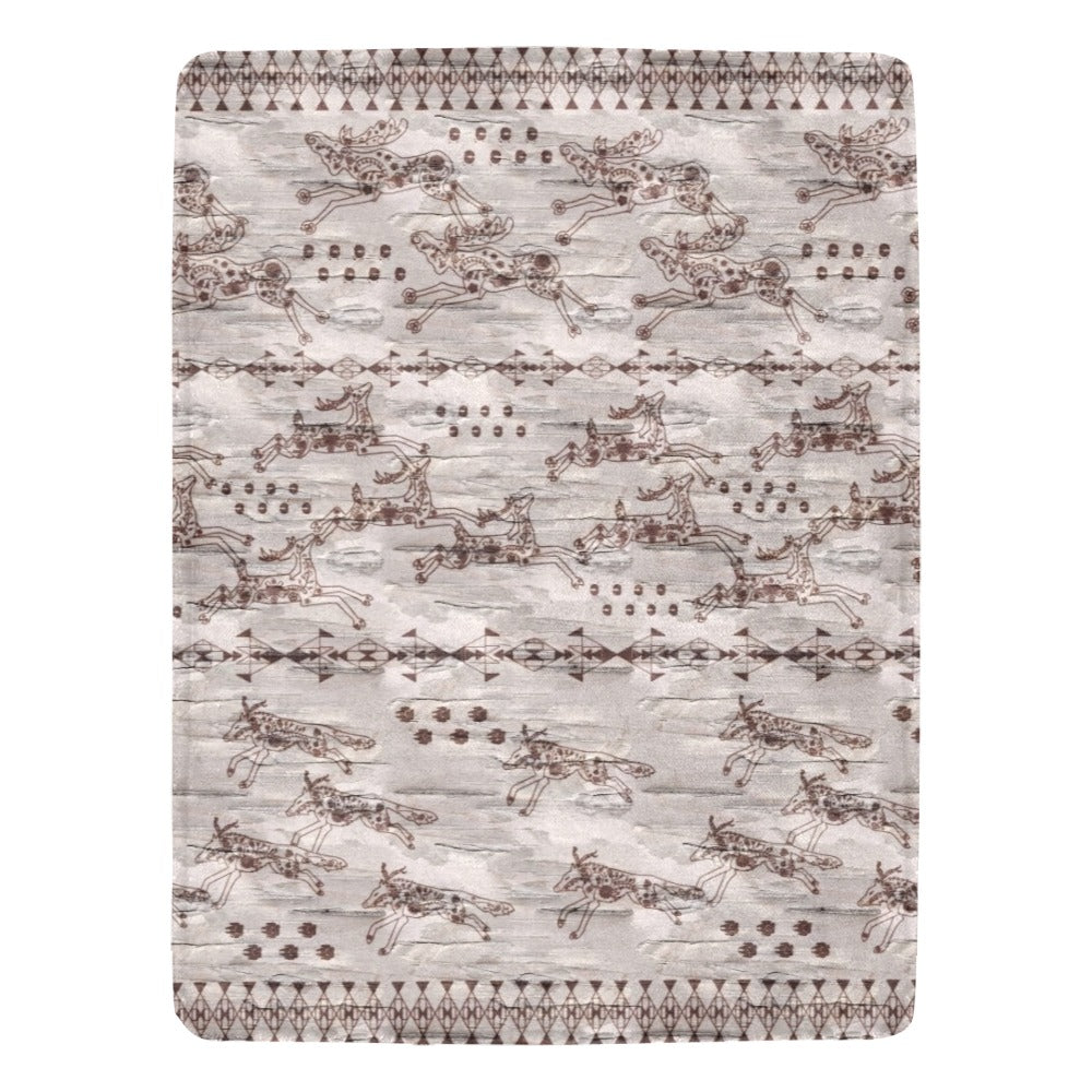 Wild Run Ultra-Soft Micro Fleece Blanket 60"x80"