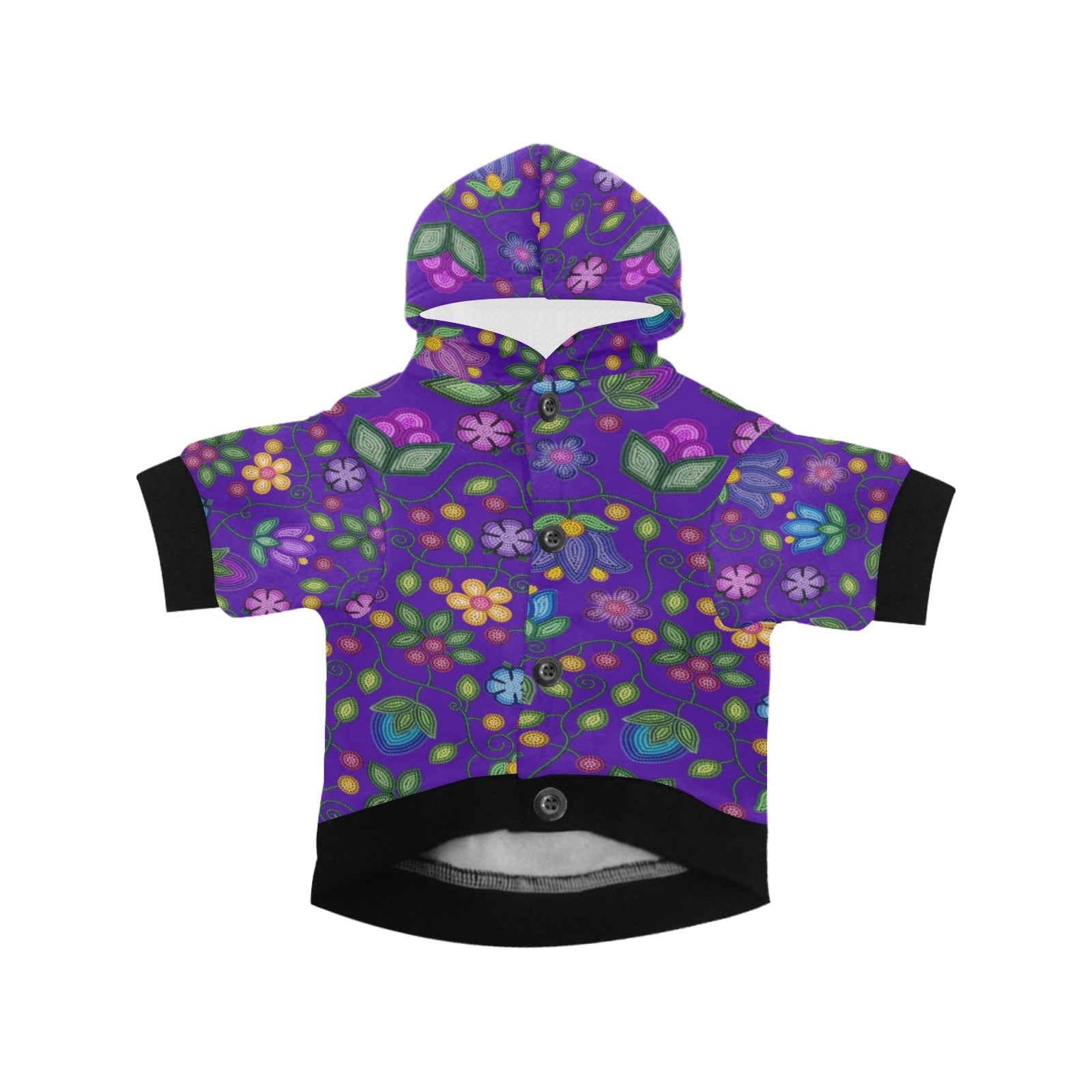 Bloom Uplift Indigo Pet Dog Hoodie