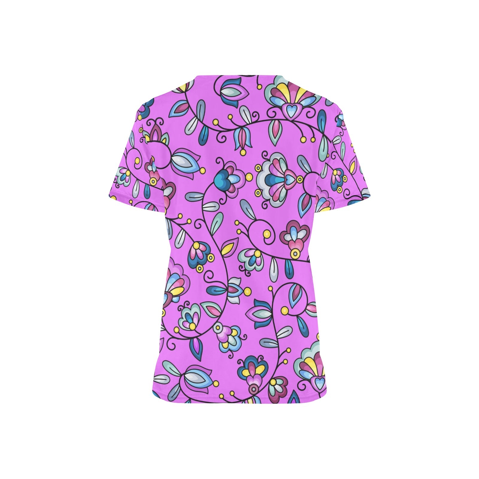 Autumn Bundle Blessing Purple Scrub Top
