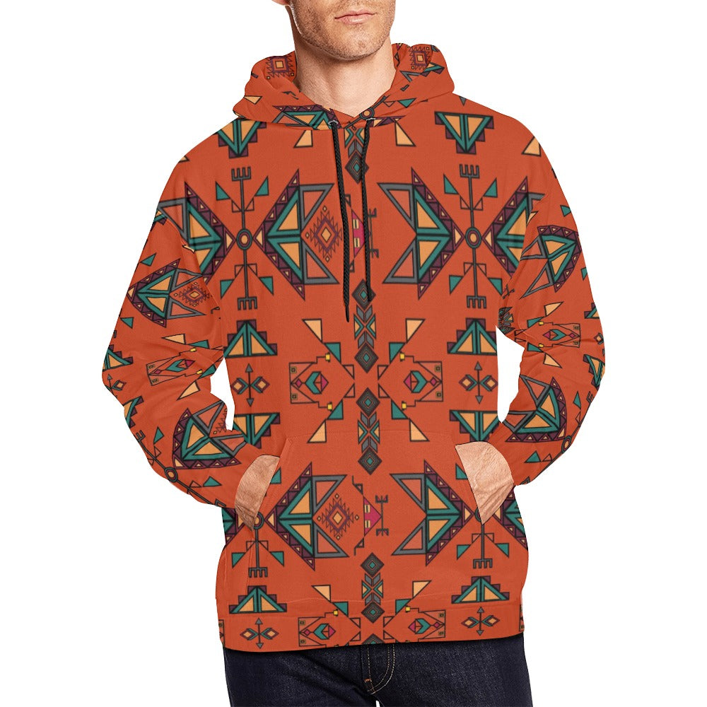Arrow Dawn Orange Hoodie for Men (USA Size)