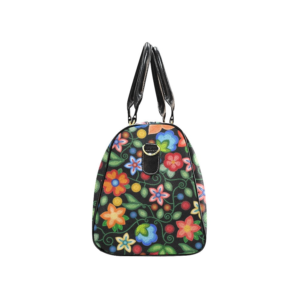 Morning Harmony Black Waterproof Travel Bag/Small