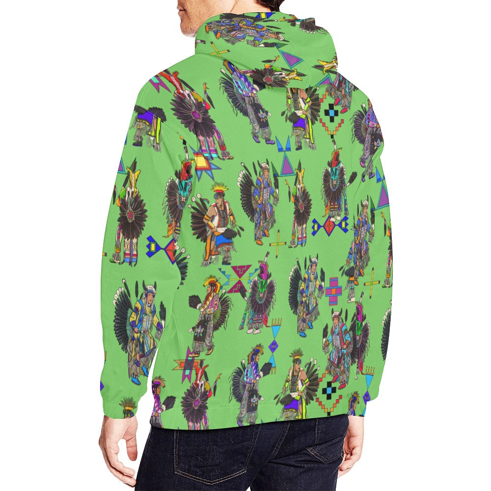 Men's Tradish Dancers Grass Hoodie for Men (USA Size)