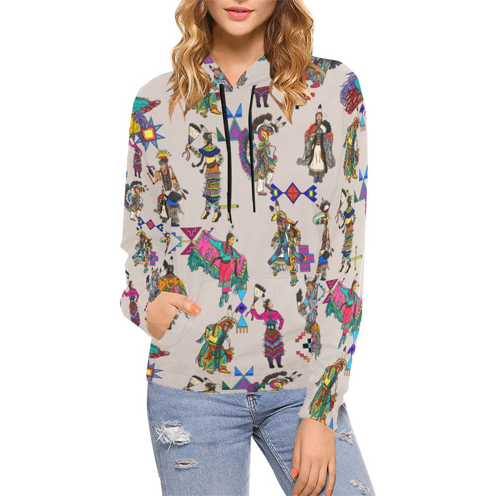 Grand Entry Dancers Muslin Hoodie for Women (USA Size)
