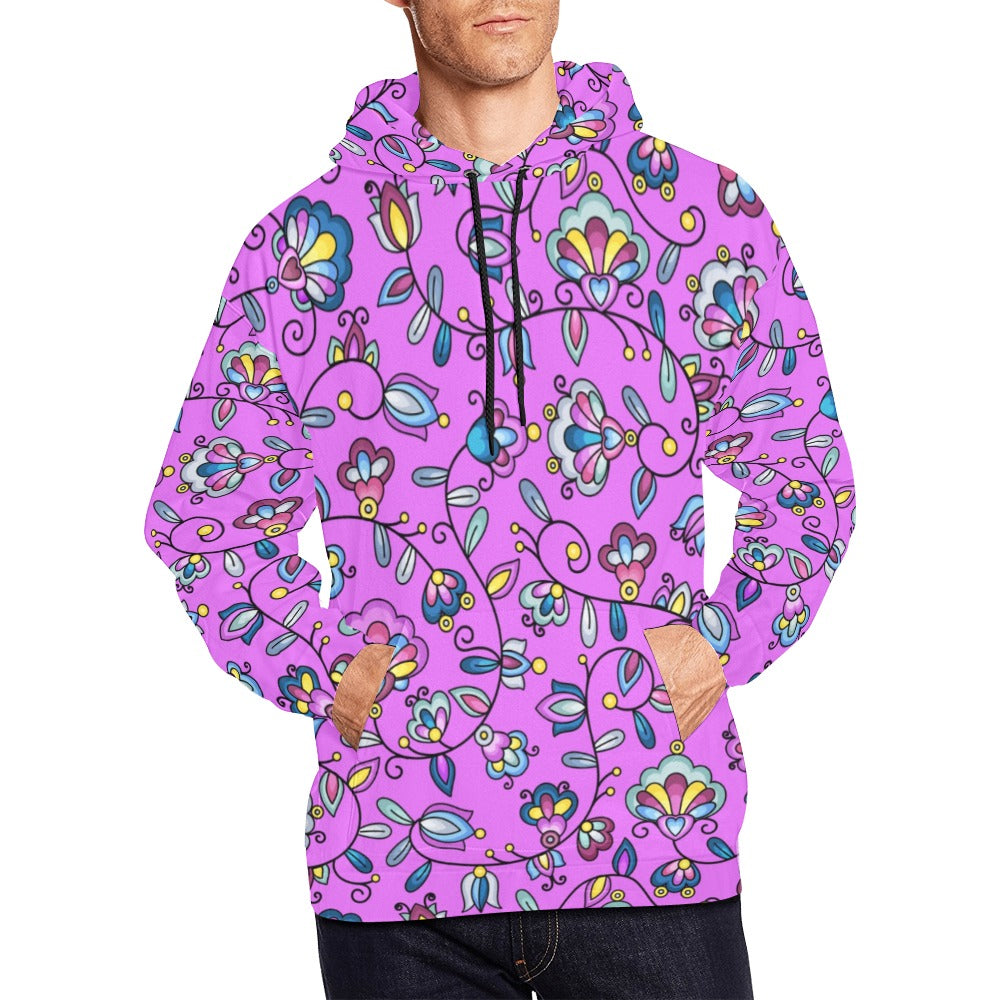 Autumn Bundle Blessing Purple Hoodie for Men (USA Size)