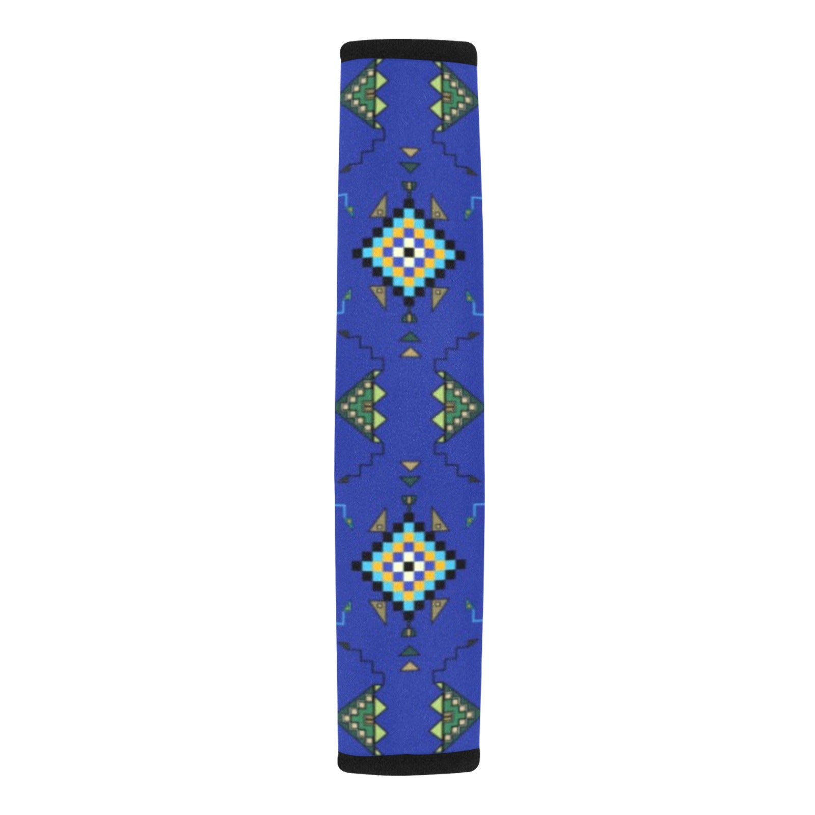 Bear Shield Dark Blue Car Seat Belt Cover 7''x12.6'' (Pack of 2)