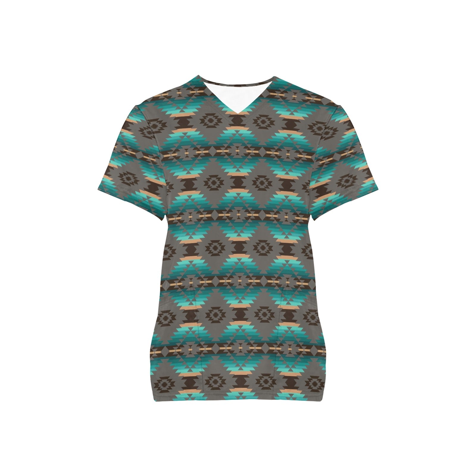 Cree Confederacy Scrub Top