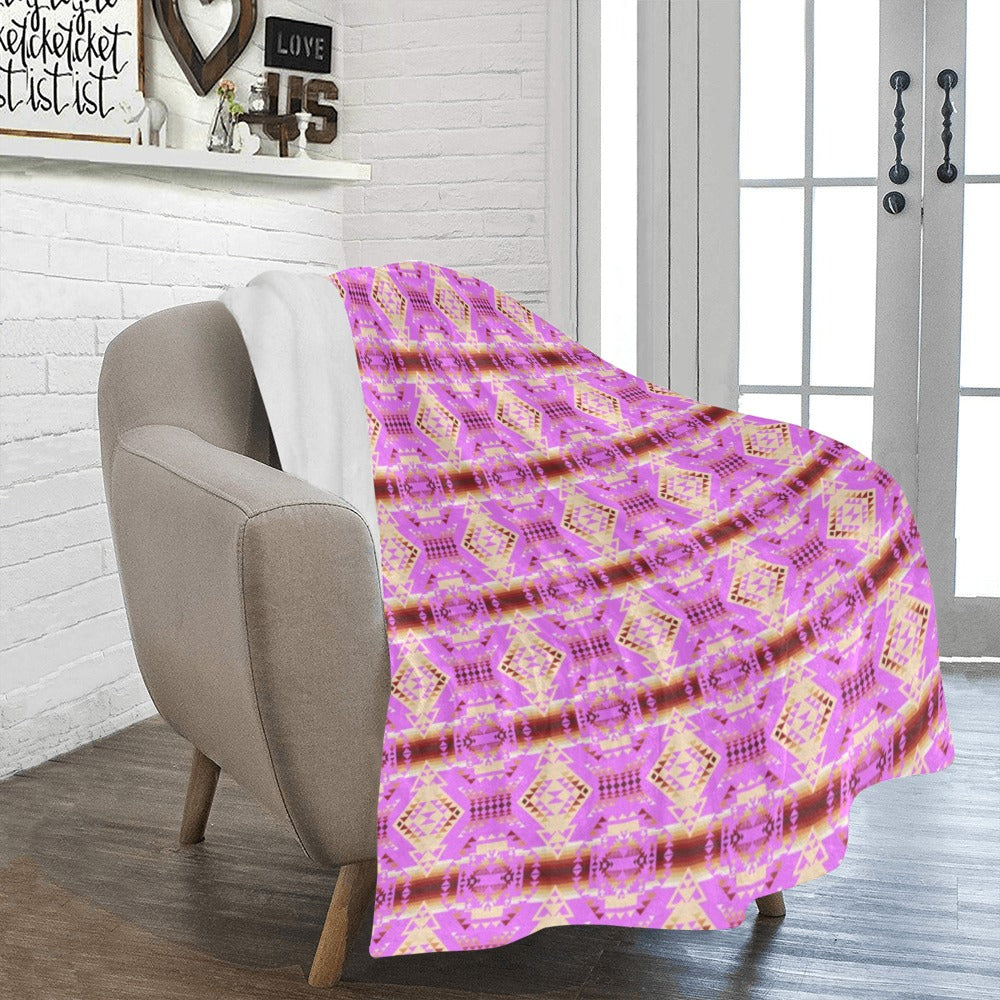Gathering Earth Lilac Ultra-Soft Micro Fleece Blanket 50"x60"