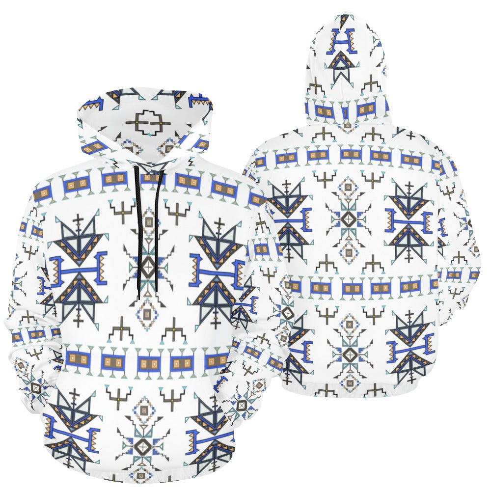 Eagle Strike White Hoodie for Women (USA Size)