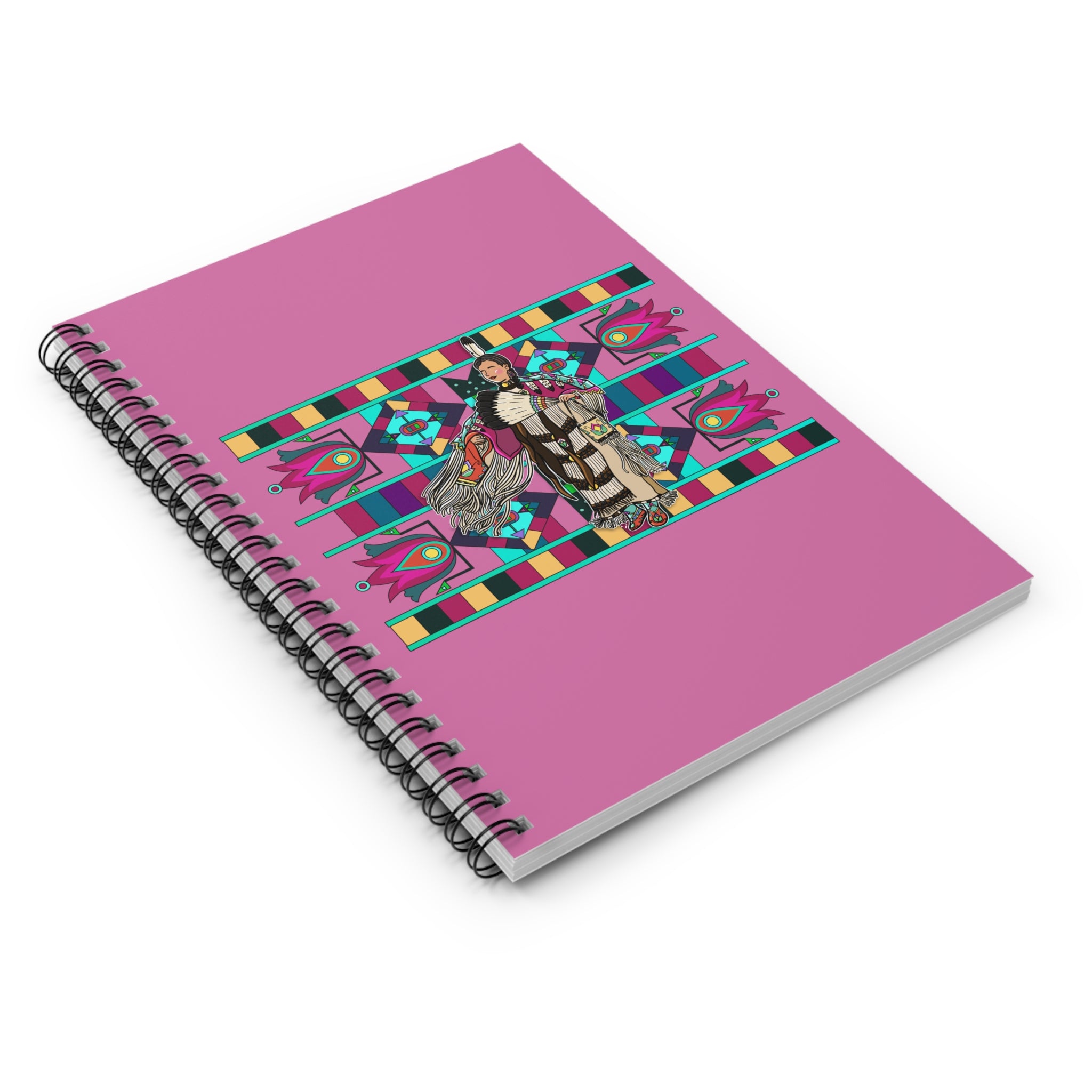 Traditional Dancer 5 Spiral Notebook