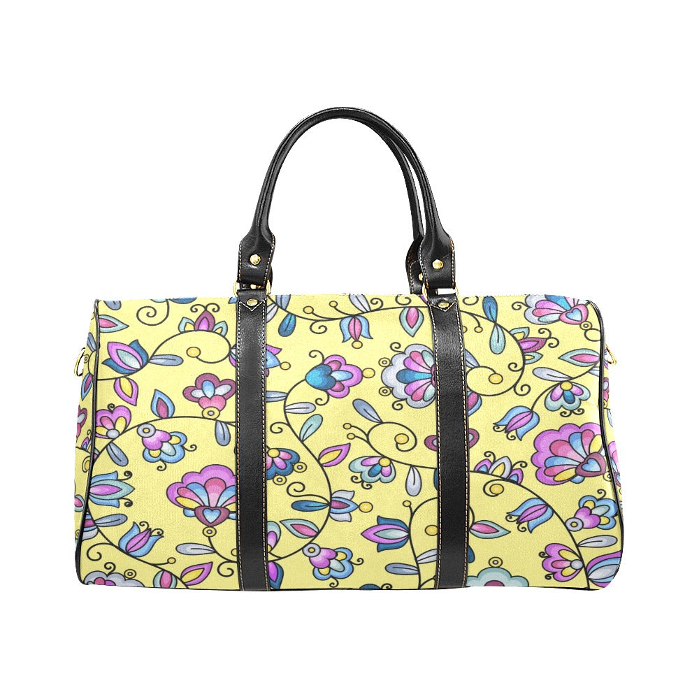 Autumn Bundle Blessing Yellow Waterproof Travel Bag/Small