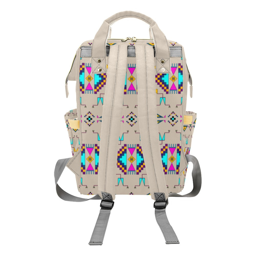 Rite of Passage Sand Multi-Function Diaper Backpack/Diaper Bag