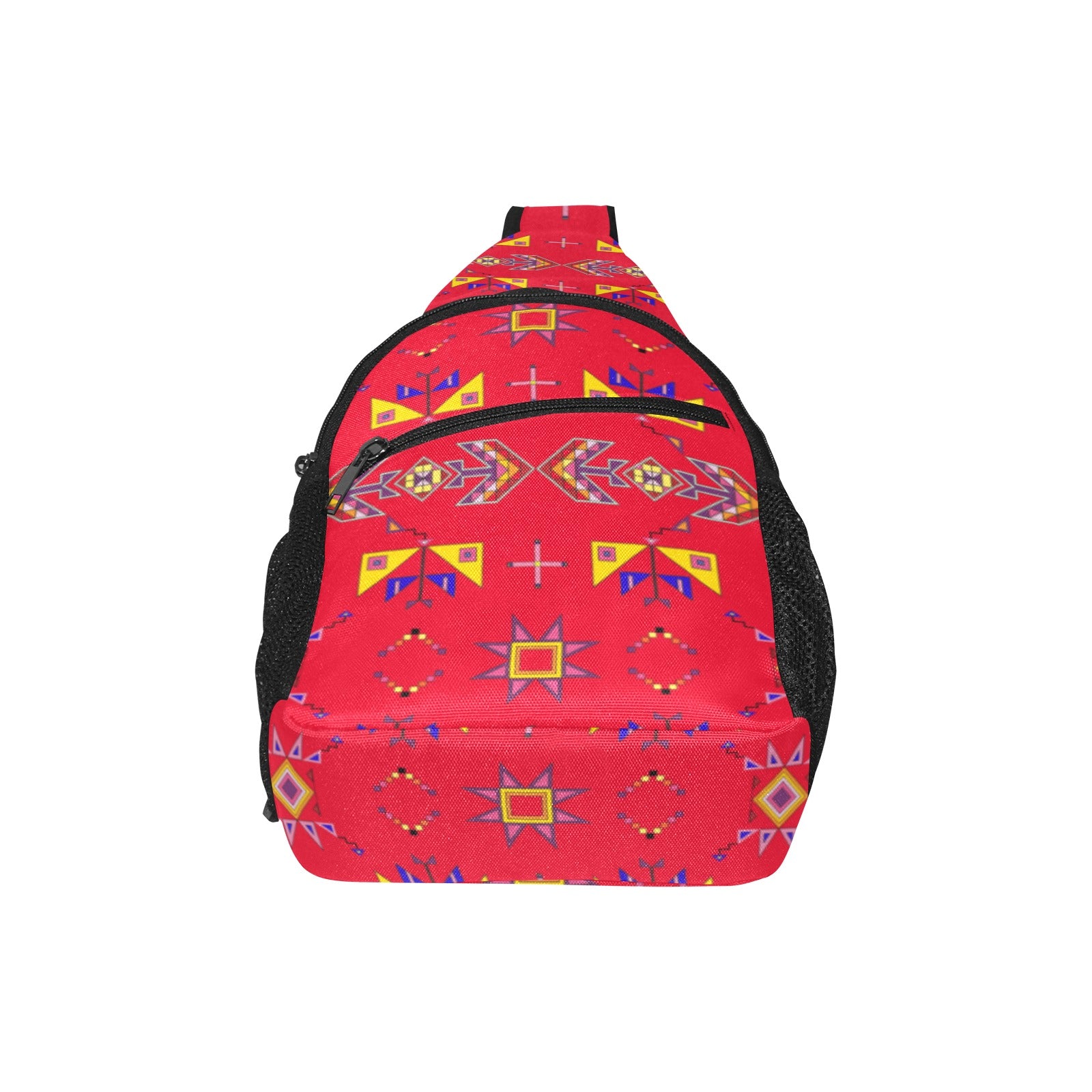 Scattered Generations Red Chest Bag