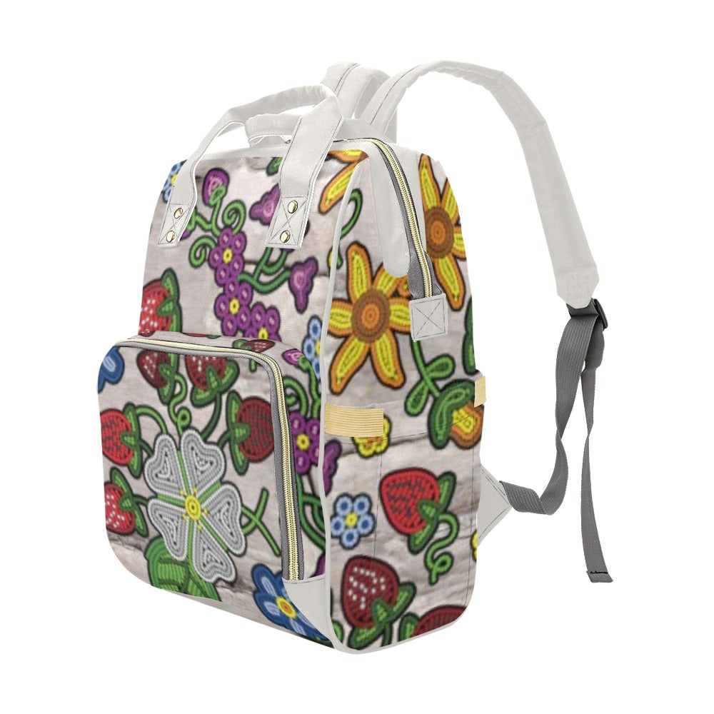 Berry Pop Bright Birch Multi-Function Diaper Backpack/Diaper Bag