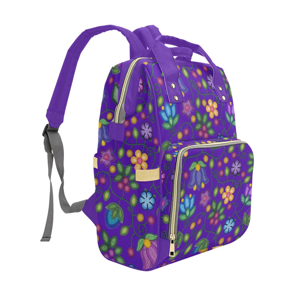 Bloom Uplift Indigo Multi-Function Diaper Backpack/Diaper Bag