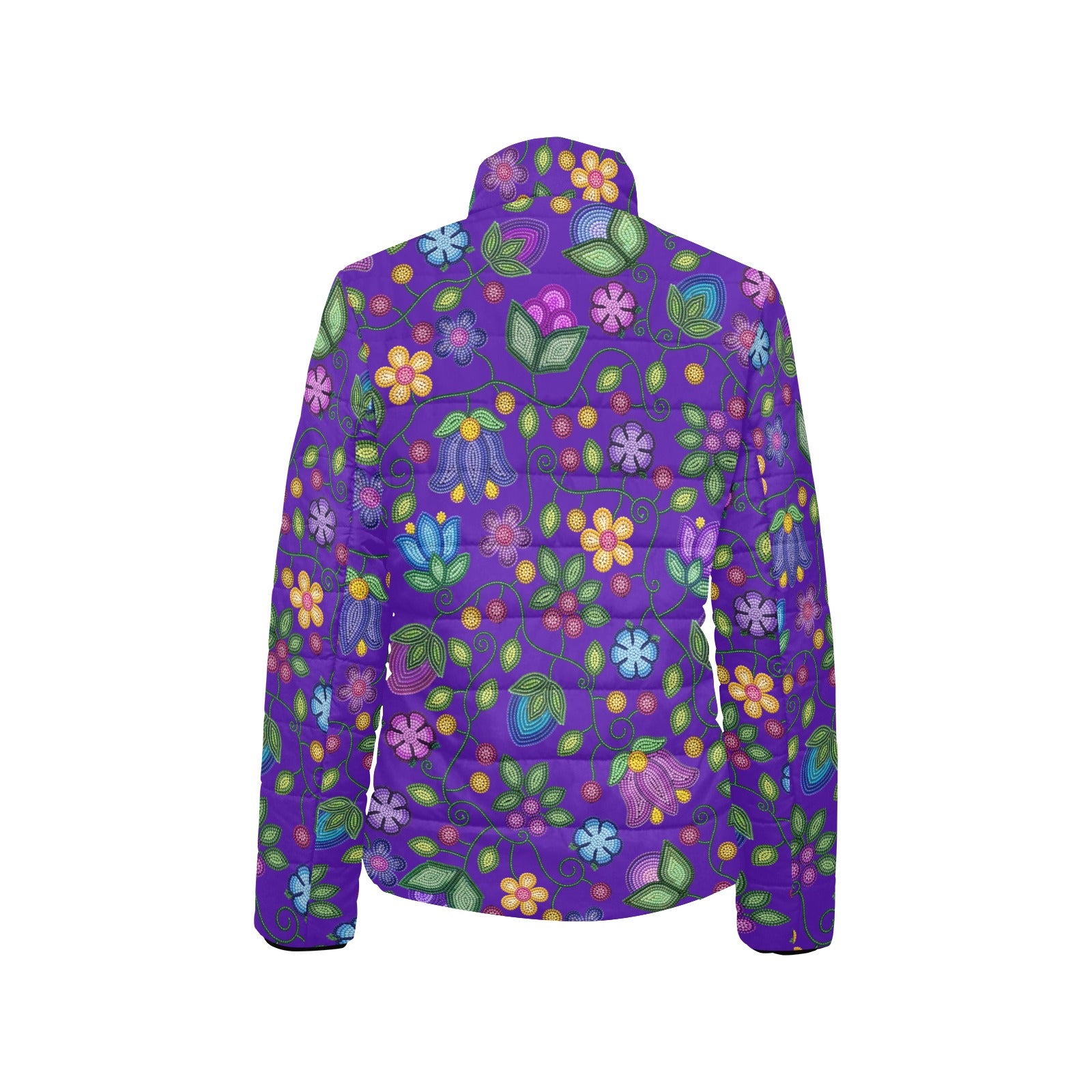 Bloom Uplift Indigo Women's Stand Collar Padded Jacket