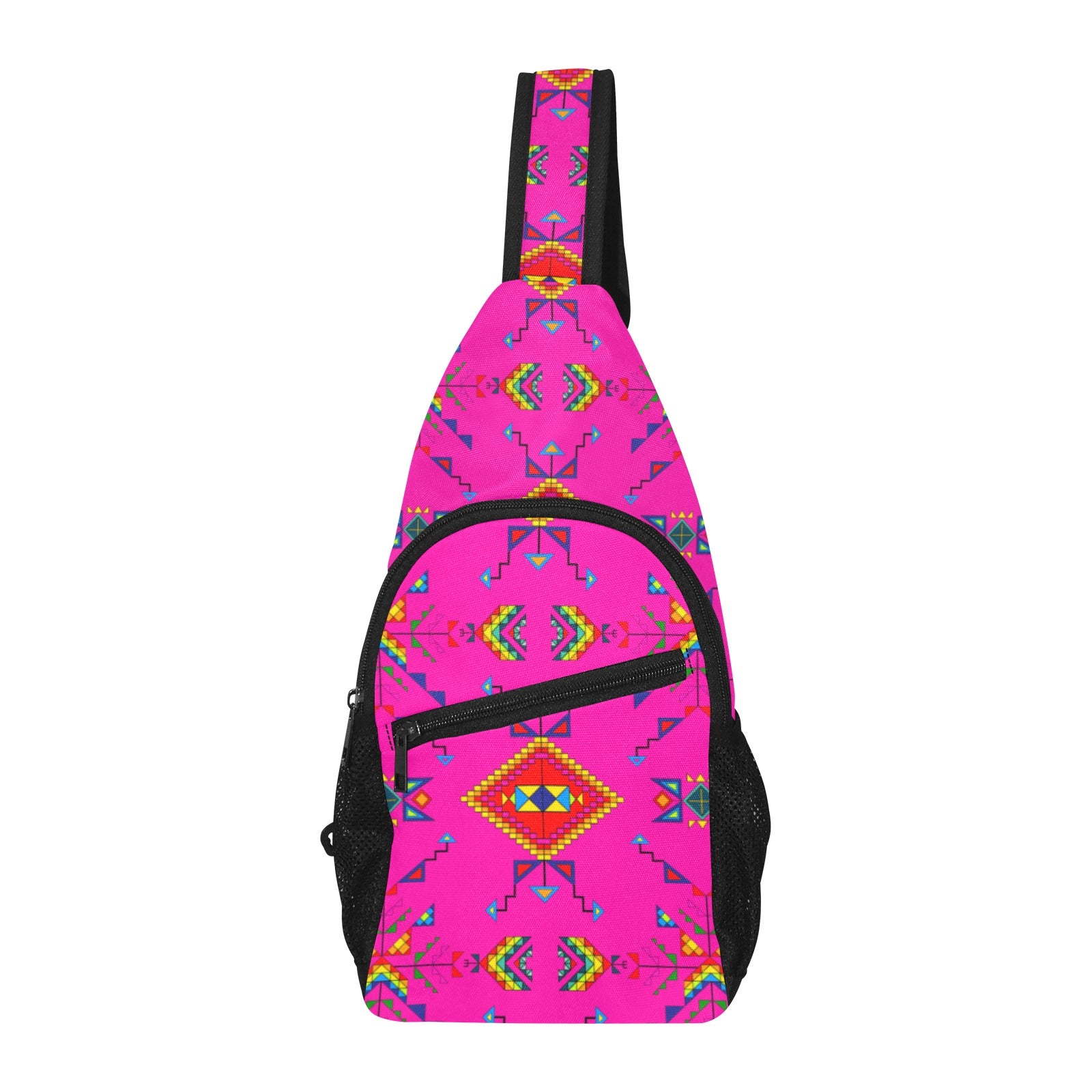 Buffalo Jump Pink Chest Bag