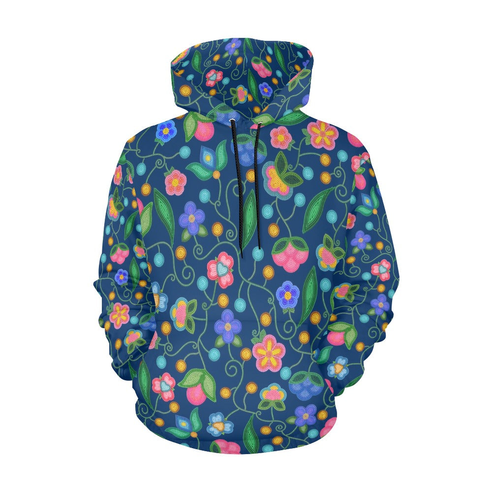 Skyberry Serenade Navy Hoodie for Men (USA Size)