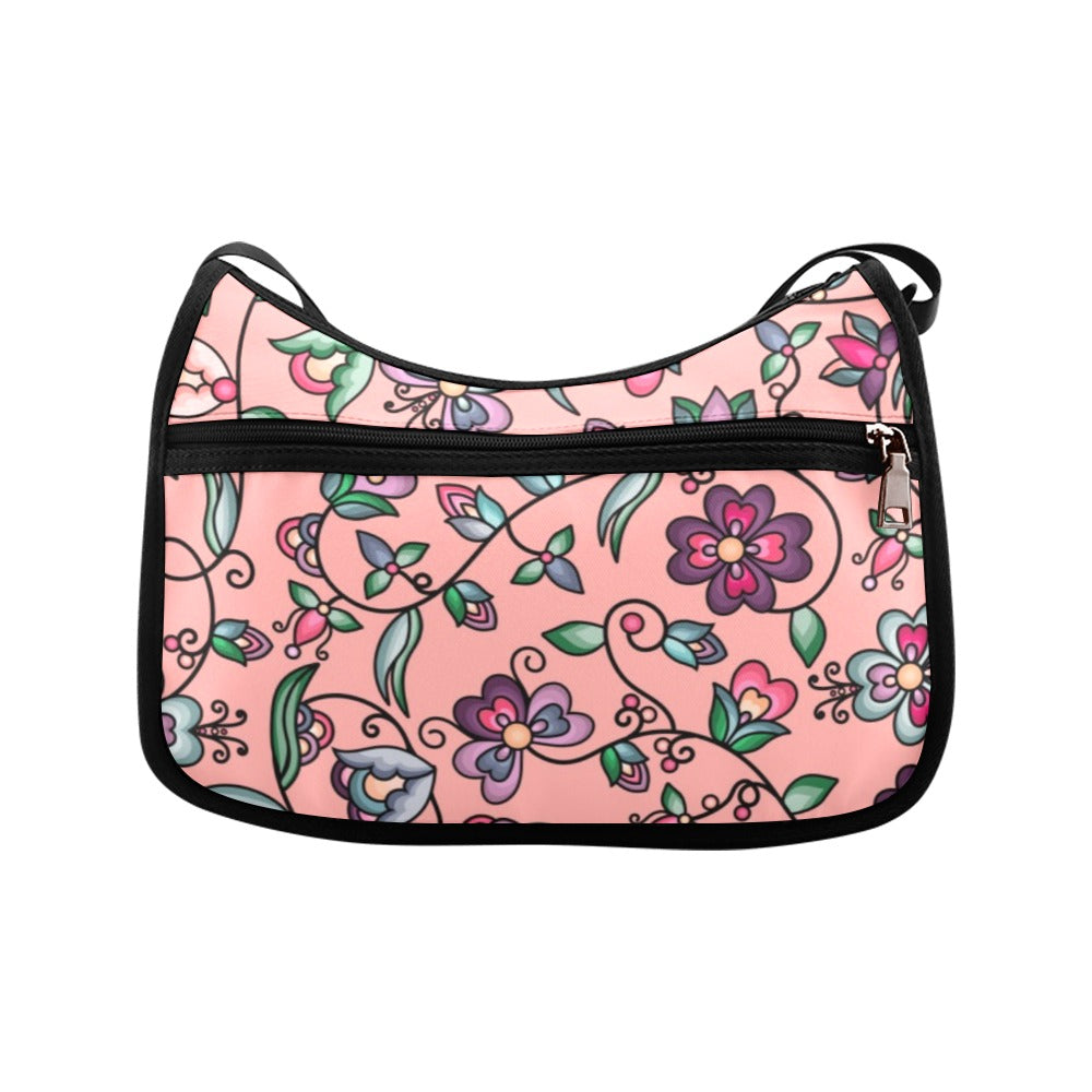 Amber Evening Garland Peach Crossbody Bag