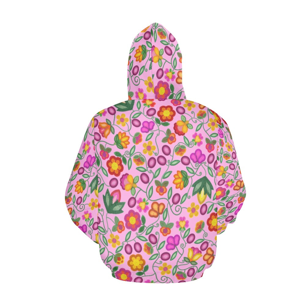 Boreal Bounty Pink Hoodie for Men (USA Size)