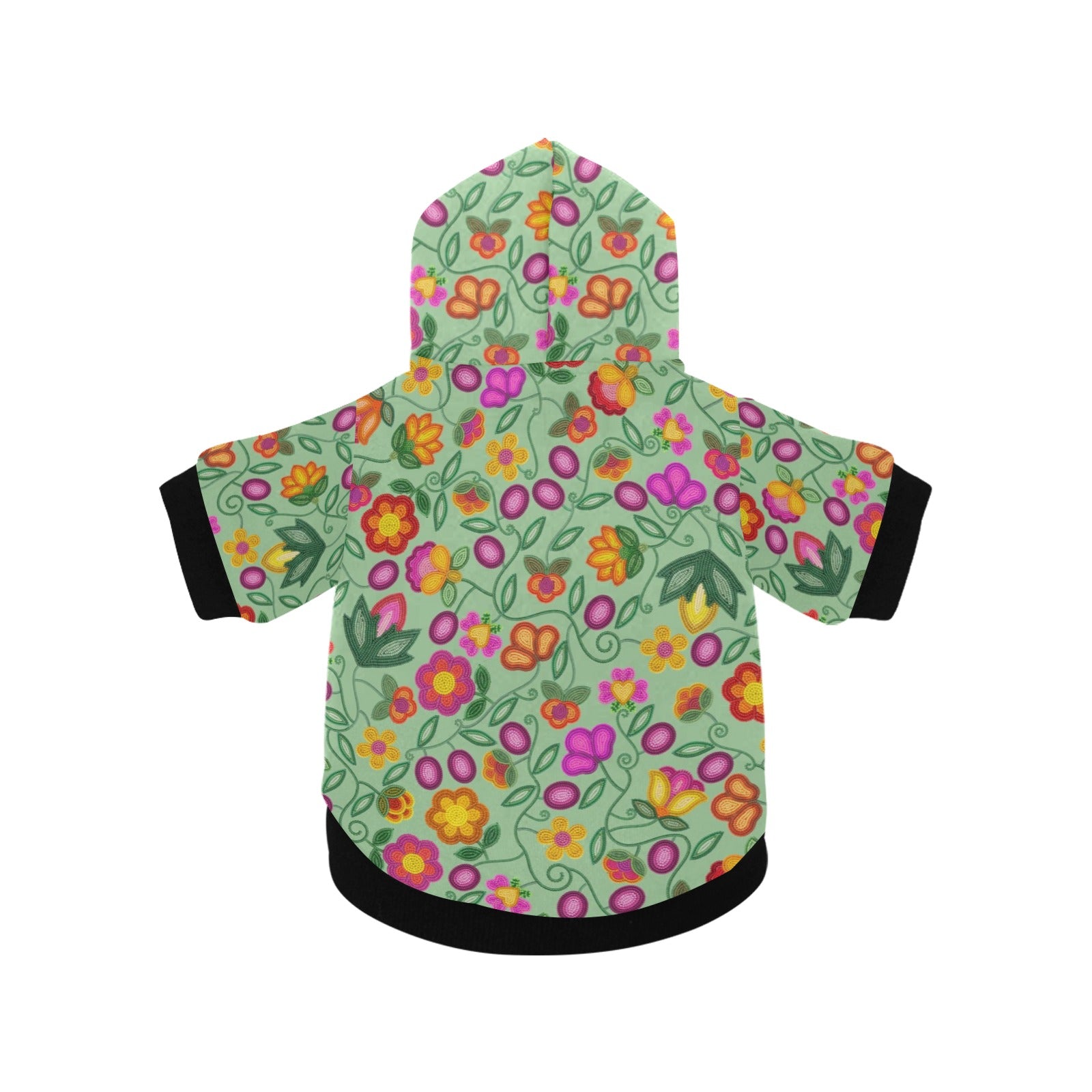 Boreal Bounty Green Pet Dog Hoodie