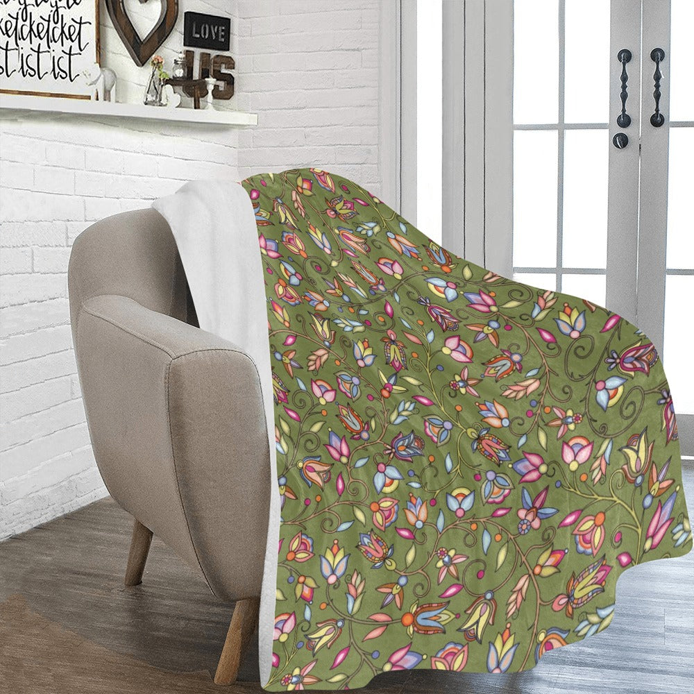 Buffalo Bloom Sage Ultra-Soft Micro Fleece Blanket 60"x80"