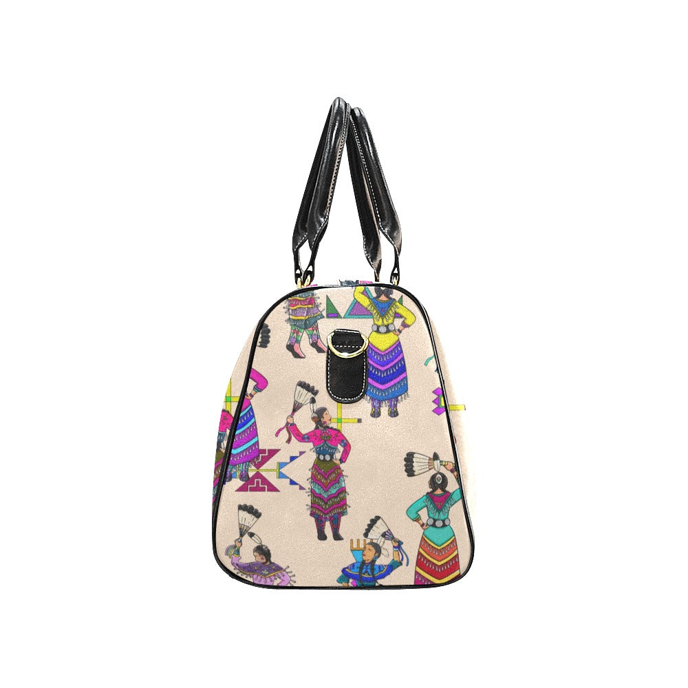 Women's Jingle Dancers Muslin Waterproof Travel Bag/Small
