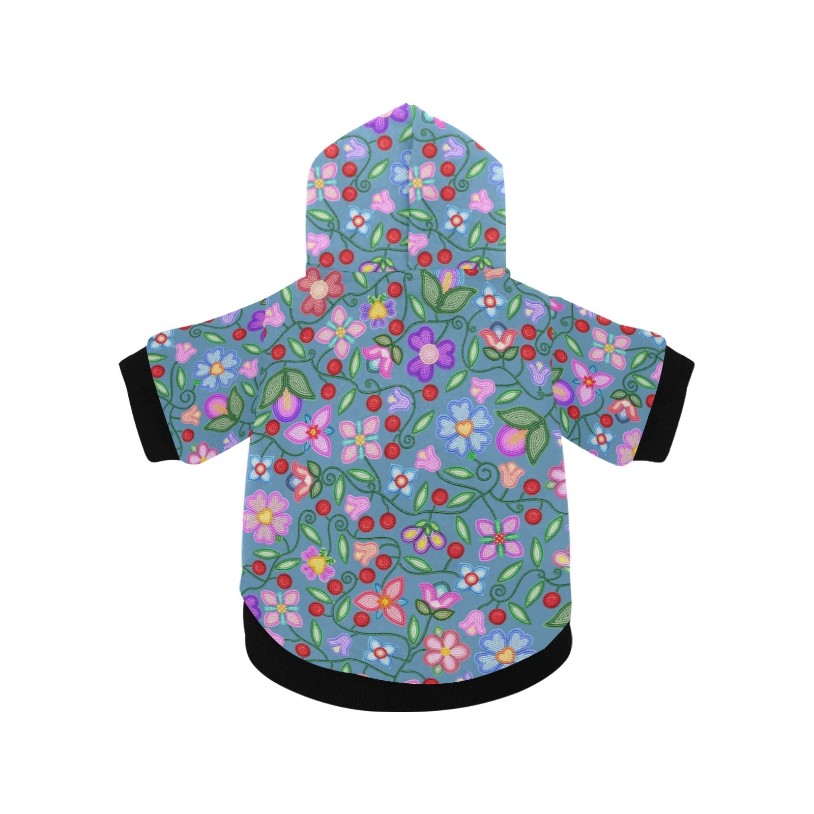 Petal Harmony River Pet Dog Hoodie