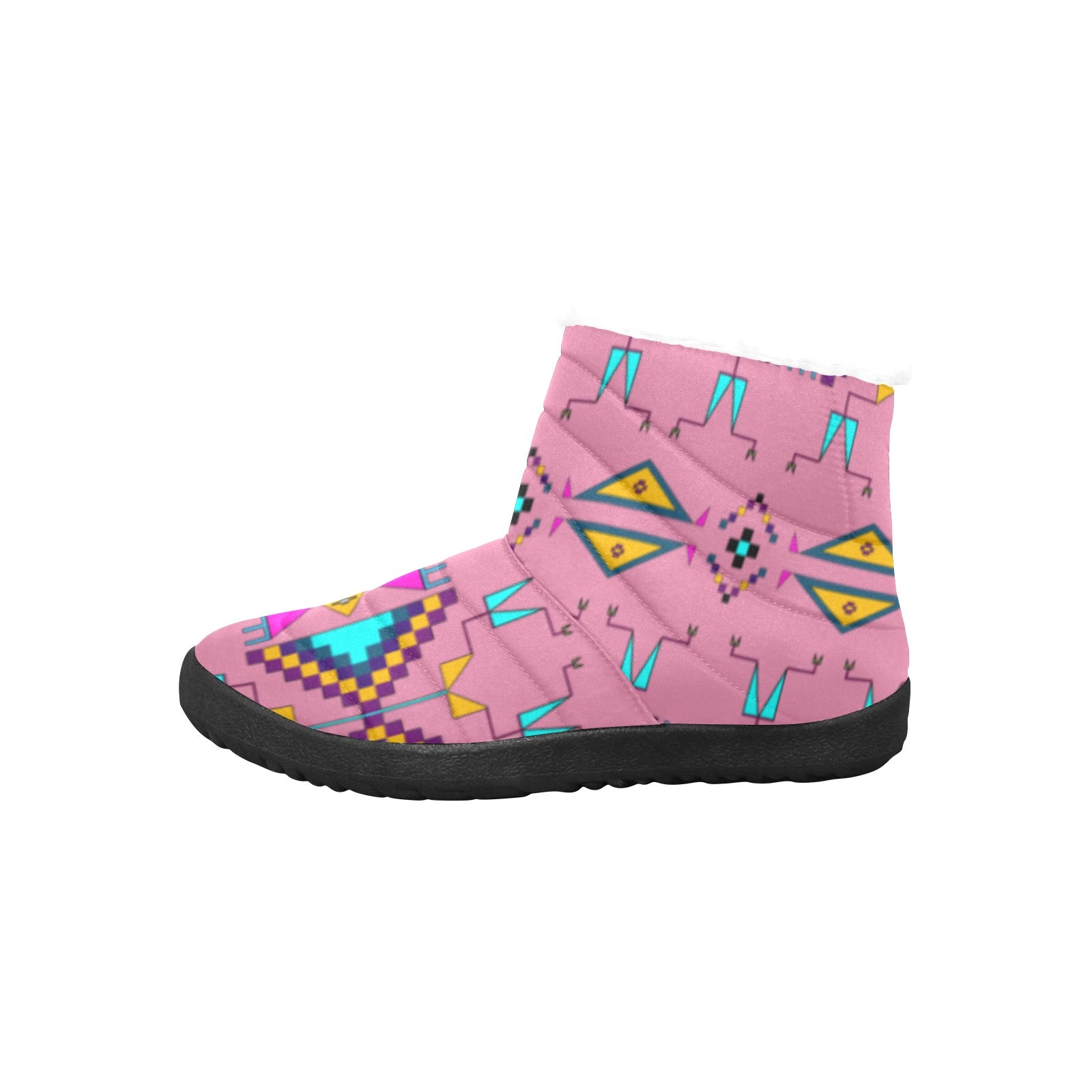 Rite of Passage Pink Women's Padded Winter Boot