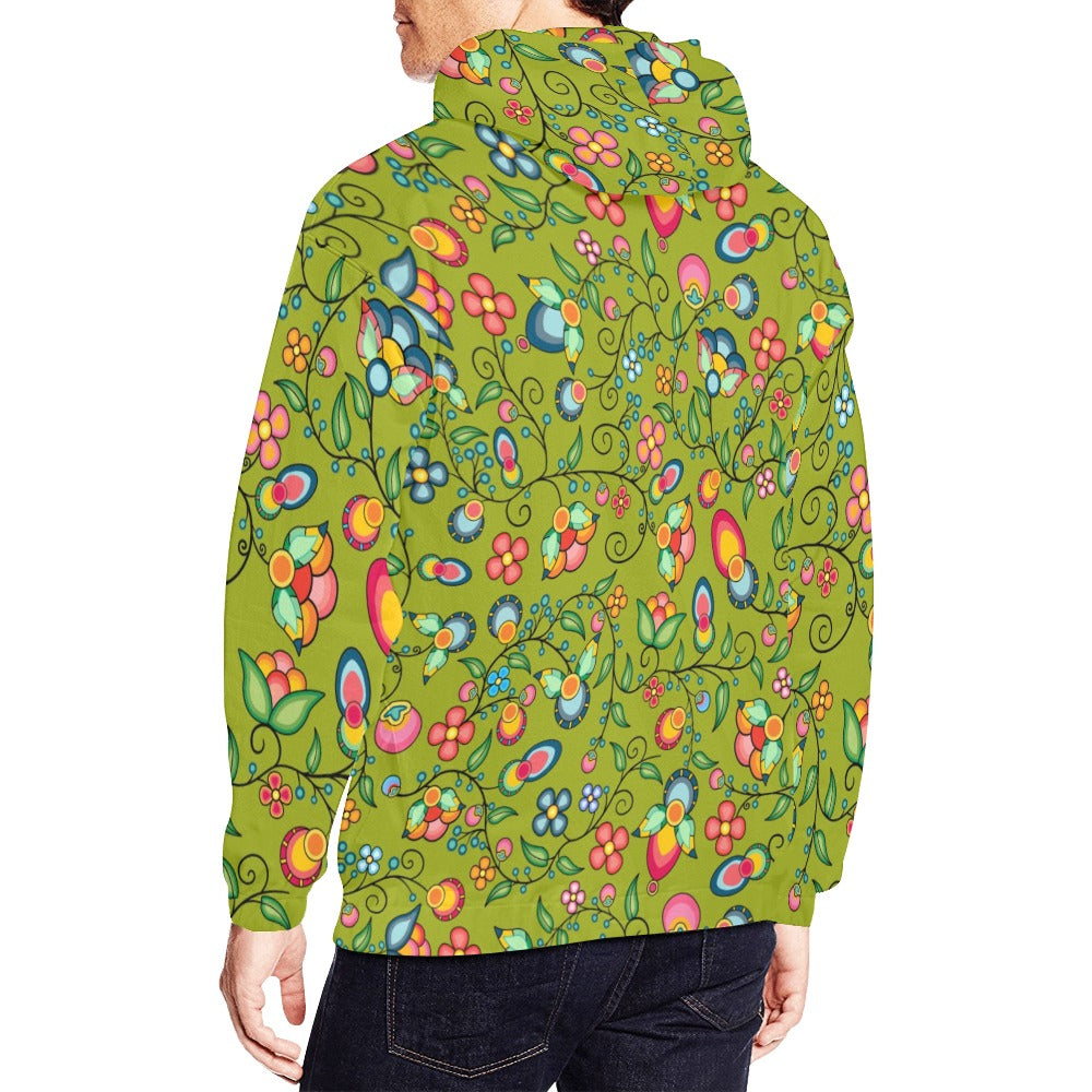 Floral Bounty Sweetgrass Hoodie for Men (USA Size)