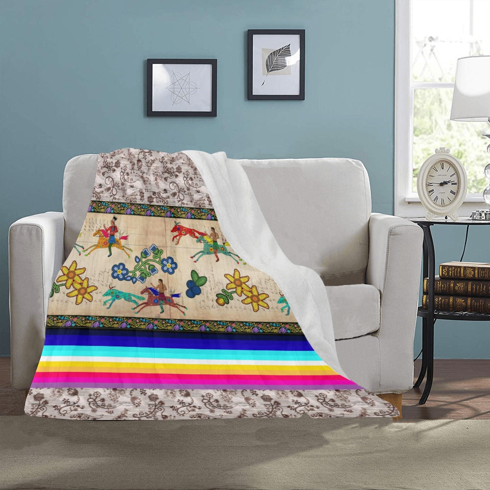 Brothers Race Ultra-Soft Micro Fleece Blanket 40"x50"